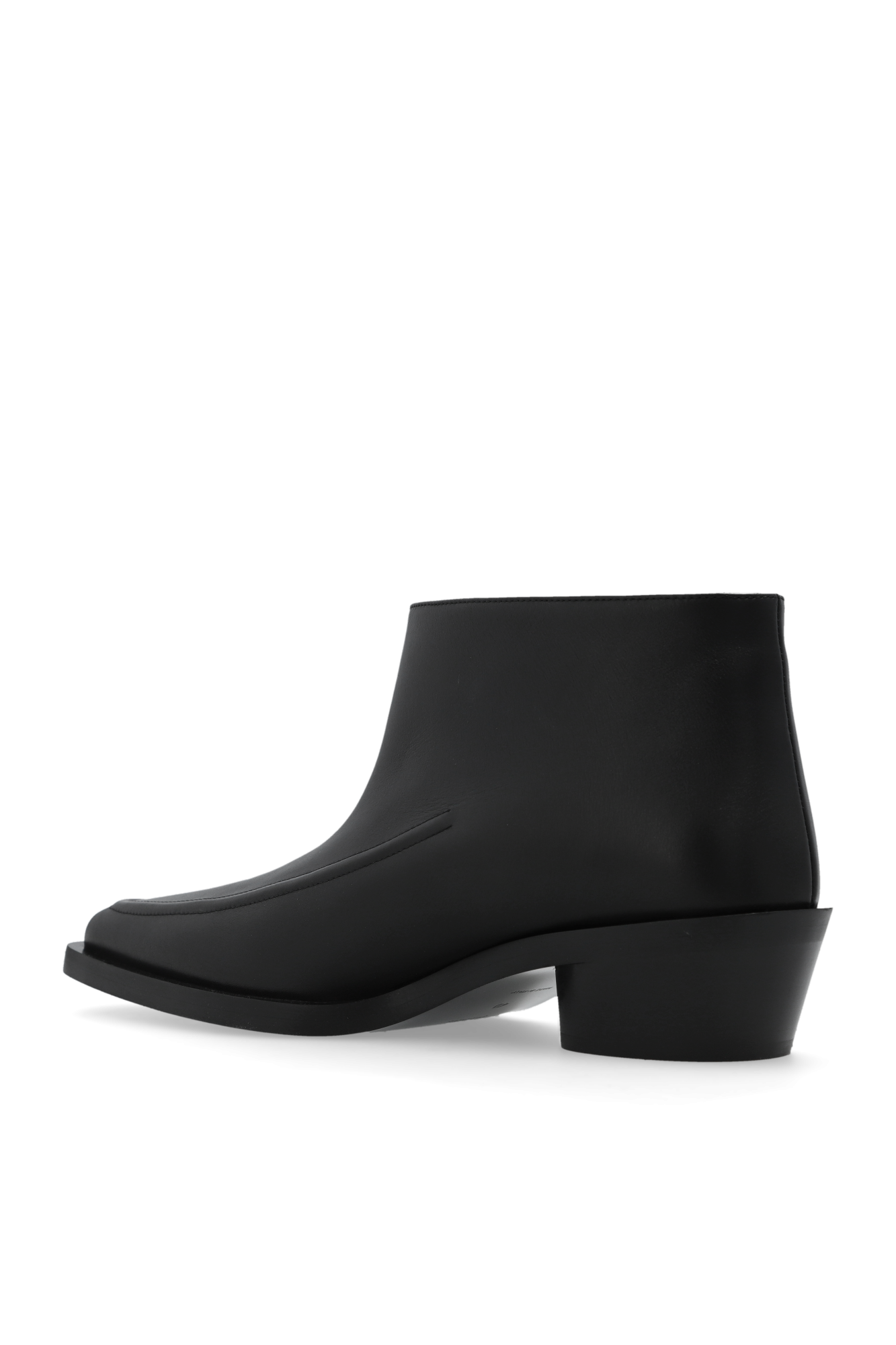 Black Bronco leather ankle boots Proenza Schouler Vitkac GB